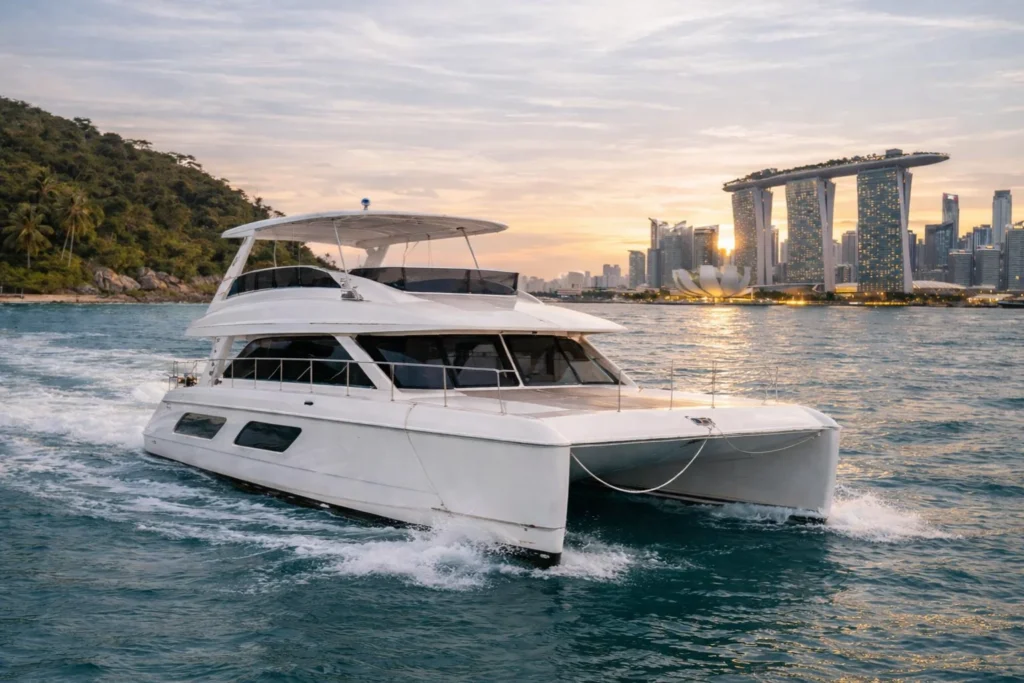 The 2020 Aquila 48 Power Catamaran